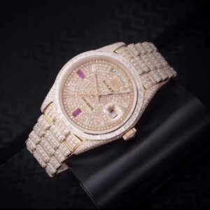 Rolex Day Date 36mm 18038 Iced Out