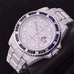 Rolex GMT-Master II 116710LN Iced Out