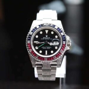 Rolex GMT-Master II 116710LN Iced-Out