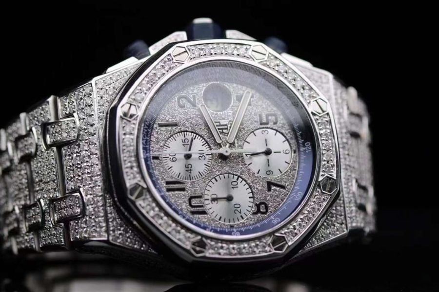Diamant veredelte Audemars Piquet