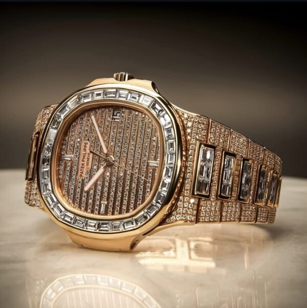 Iced Out Patek Phillipe Nautilus