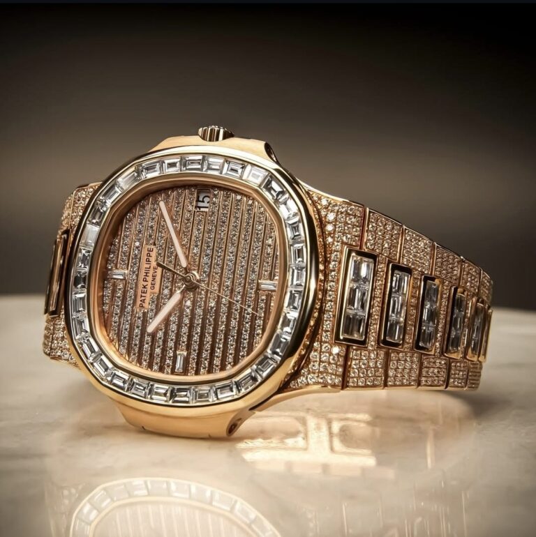 Iced Out Patek Phillipe Nautilus