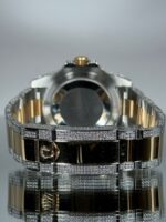 Rolex GMT-Master II 116713LN mit Onyx und Diamanten von Hinten